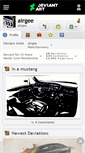 Mobile Screenshot of airgee.deviantart.com