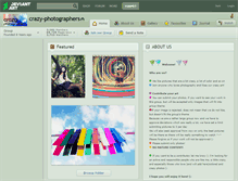 Tablet Screenshot of crazy-photographers.deviantart.com