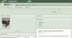Desktop Screenshot of caramana.deviantart.com