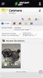 Mobile Screenshot of caramana.deviantart.com