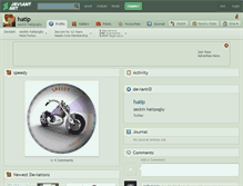 Tablet Screenshot of hatip.deviantart.com