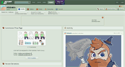 Desktop Screenshot of mildrakin.deviantart.com