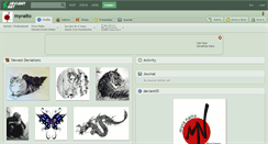 Desktop Screenshot of mynaito.deviantart.com