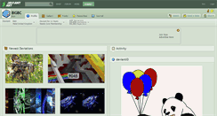 Desktop Screenshot of bigbc.deviantart.com
