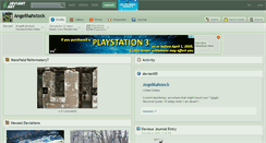 Desktop Screenshot of angelikahstock.deviantart.com