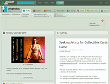 Tablet Screenshot of crisphotos.deviantart.com