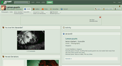 Desktop Screenshot of lemon-puurin.deviantart.com