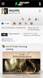 Mobile Screenshot of holywiz.deviantart.com