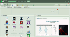 Desktop Screenshot of dew-13.deviantart.com