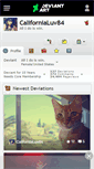 Mobile Screenshot of californialuv84.deviantart.com