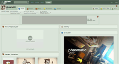 Desktop Screenshot of phasmatic.deviantart.com