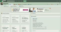 Desktop Screenshot of neurovore.deviantart.com