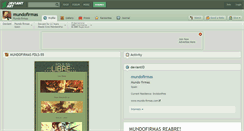 Desktop Screenshot of mundofirmas.deviantart.com