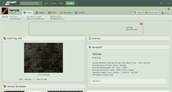 Desktop Screenshot of hamzaz.deviantart.com