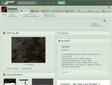 Tablet Screenshot of hamzaz.deviantart.com