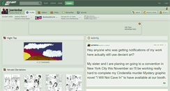 Desktop Screenshot of joaniedoe.deviantart.com