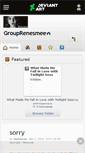 Mobile Screenshot of grouprenesmee.deviantart.com