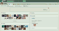 Desktop Screenshot of amaliee.deviantart.com