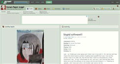 Desktop Screenshot of konan-paper-angel.deviantart.com