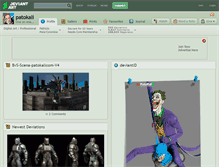 Tablet Screenshot of patokali.deviantart.com