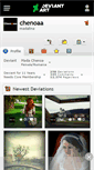 Mobile Screenshot of chenoaa.deviantart.com