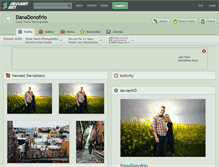 Tablet Screenshot of danadonofrio.deviantart.com