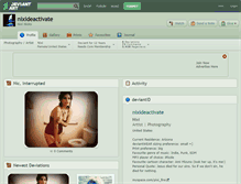Tablet Screenshot of nixideactivate.deviantart.com