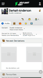 Mobile Screenshot of darkaii-anderson.deviantart.com