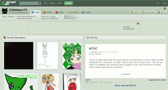 Desktop Screenshot of chibineko173.deviantart.com