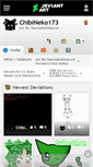 Mobile Screenshot of chibineko173.deviantart.com
