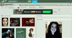 Desktop Screenshot of annalynnemarie.deviantart.com