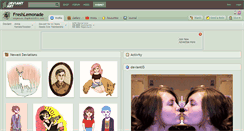 Desktop Screenshot of freshlemonade.deviantart.com