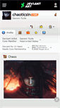 Mobile Screenshot of chaoticsin.deviantart.com