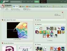 Tablet Screenshot of eclipse84.deviantart.com