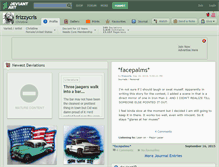 Tablet Screenshot of frizzycrls.deviantart.com