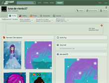 Tablet Screenshot of luna-de-viento37.deviantart.com