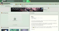 Desktop Screenshot of alexandradawe.deviantart.com