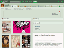 Tablet Screenshot of kreaktiv.deviantart.com