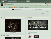 Tablet Screenshot of flobelebelebobele.deviantart.com
