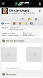 Mobile Screenshot of chrisjerichoplz.deviantart.com