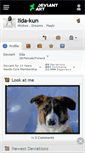 Mobile Screenshot of iida-kun.deviantart.com
