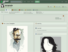 Tablet Screenshot of karsaprada.deviantart.com