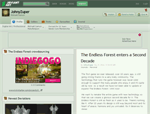 Tablet Screenshot of johnyzuper.deviantart.com