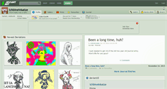 Desktop Screenshot of ichbineinkatze.deviantart.com