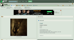 Desktop Screenshot of fredg.deviantart.com