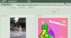 Desktop Screenshot of bumble2011.deviantart.com