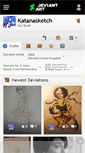 Mobile Screenshot of katanasketch.deviantart.com
