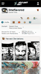 Mobile Screenshot of limeflavored.deviantart.com