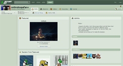 Desktop Screenshot of anthrokoopafan.deviantart.com