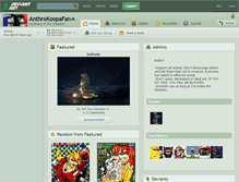 Tablet Screenshot of anthrokoopafan.deviantart.com